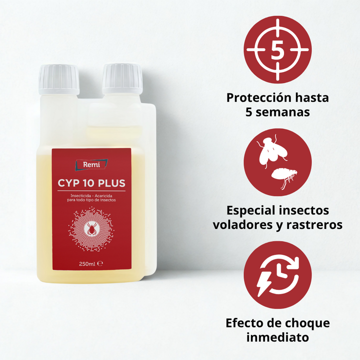 Remi - Insecticida Acaricida concentrado CYP 10 PLUS