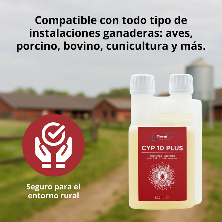 Remi - Insecticida Acaricida concentrado CYP 10 PLUS
