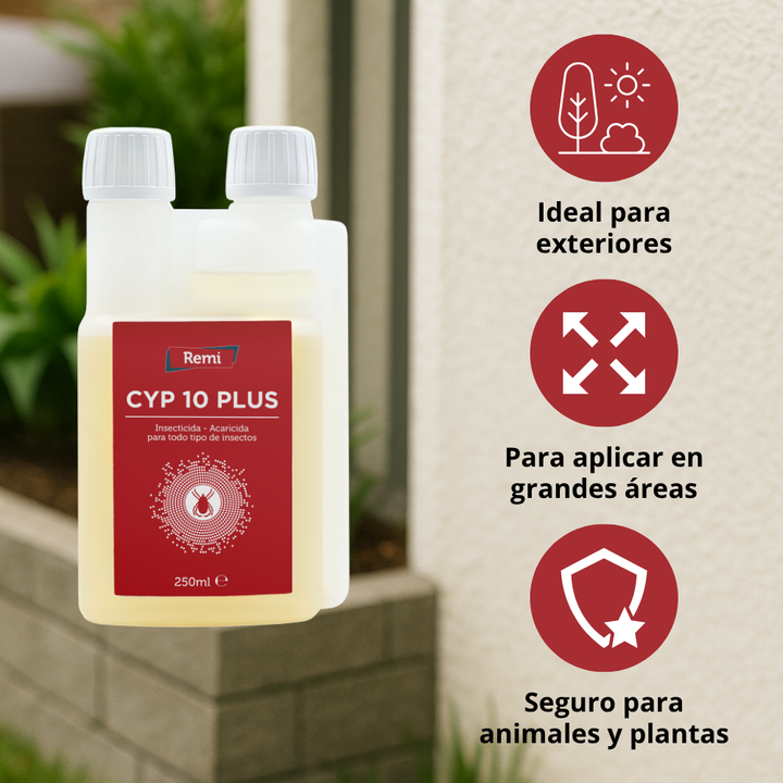 Remi - Insecticida Acaricida concentrado CYP 10 PLUS