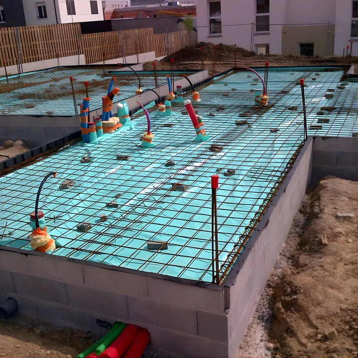 Barrera antitermitas Termifilm 150 m² para cimentaciones y losas de hormigón