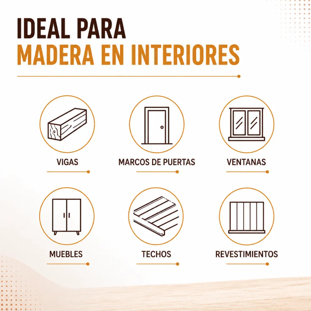 Gel Protector para Madera contra Carcoma y Termitas insecticida para madera con acción preventiva y curativa