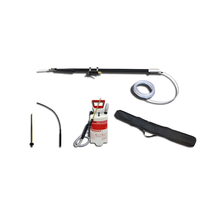 Lanza telescópica Mabi 15 m para tratamiento de avispa asiática con polvo en altura