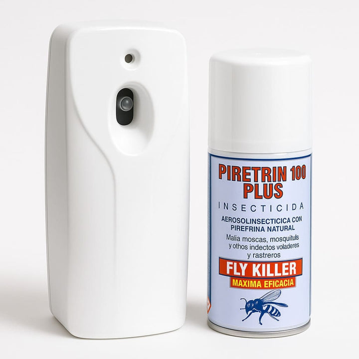 Piretrin 100 Plus - Insecticida Moscas, Mosquitos y voladores