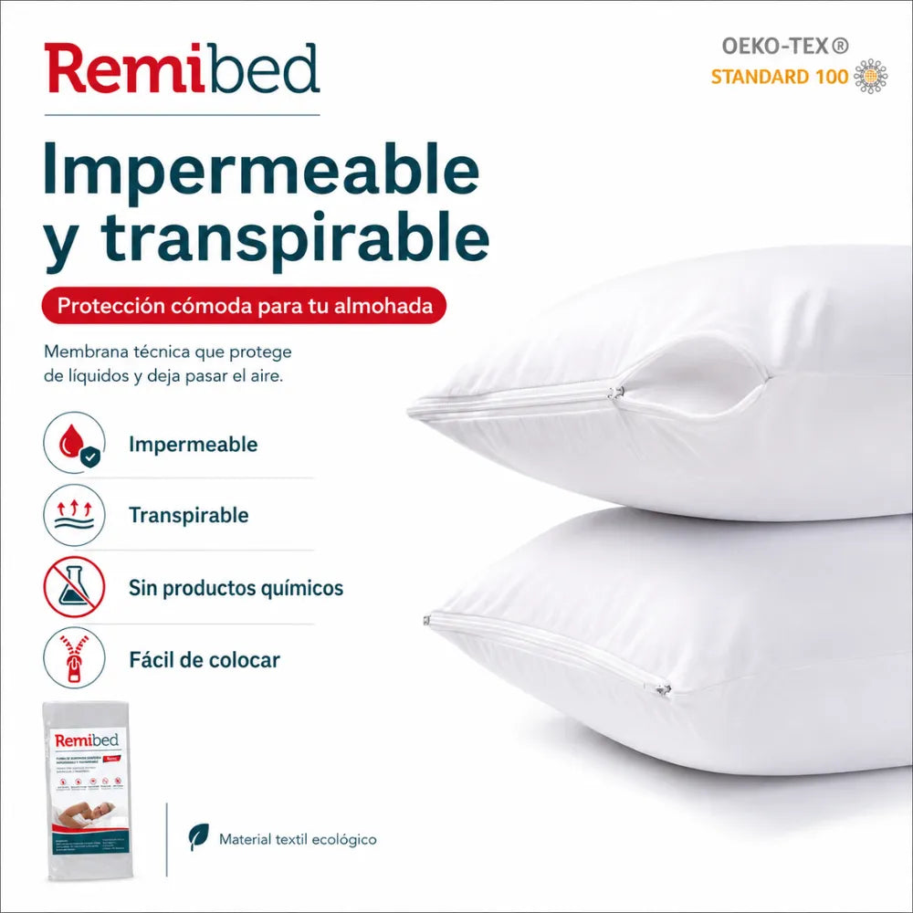 Remi - Funda Almohada Anti Chinches