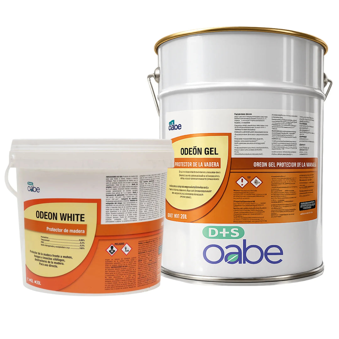 Protector madera Odeon White gel insectos xilófagos termita y carcoma