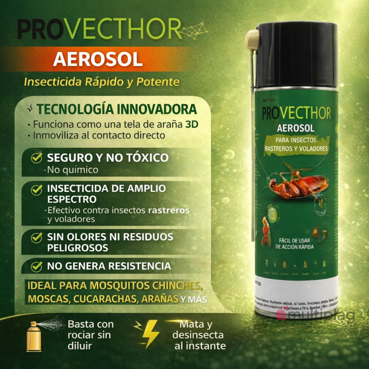 Insecticida sin olor ni residuos ideal para entornos sensibles