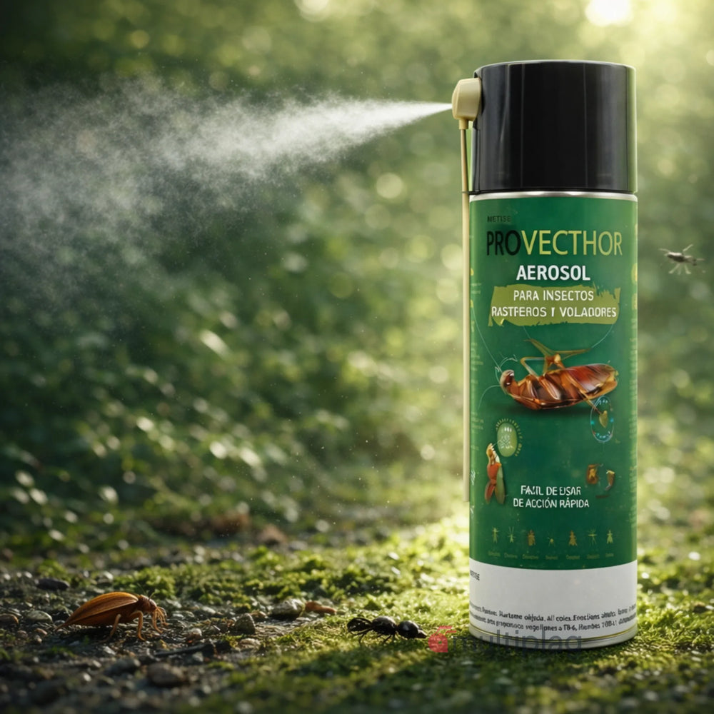 Insecticida sin olor ni residuos ideal para entornos sensibles