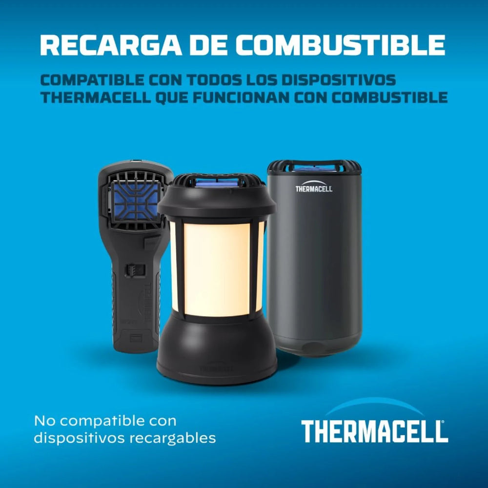 Cartuchos de alimentación para equipos repelentes Thermacell compatibles