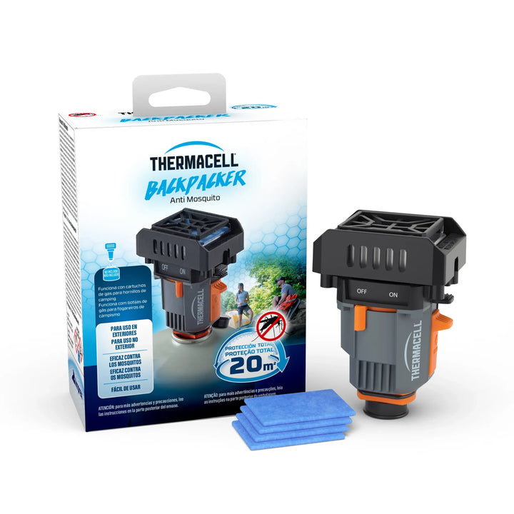 Thermacell Backpacker MR-BP Antimosquitos Portátil | Repelente para Camping, Pesca y Senderismo