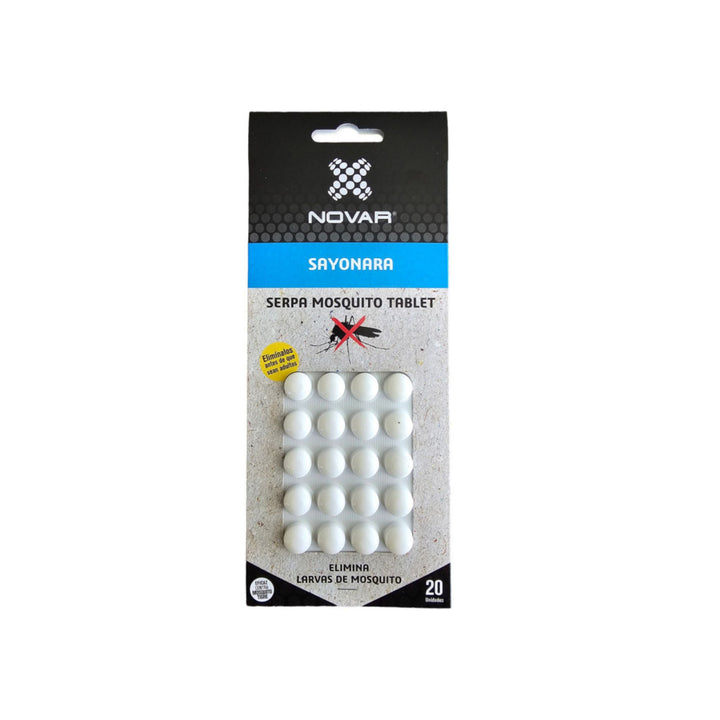 Serpa Mosquito Tablet Sayonara - Larvicida mosquitos 20 comprimidos