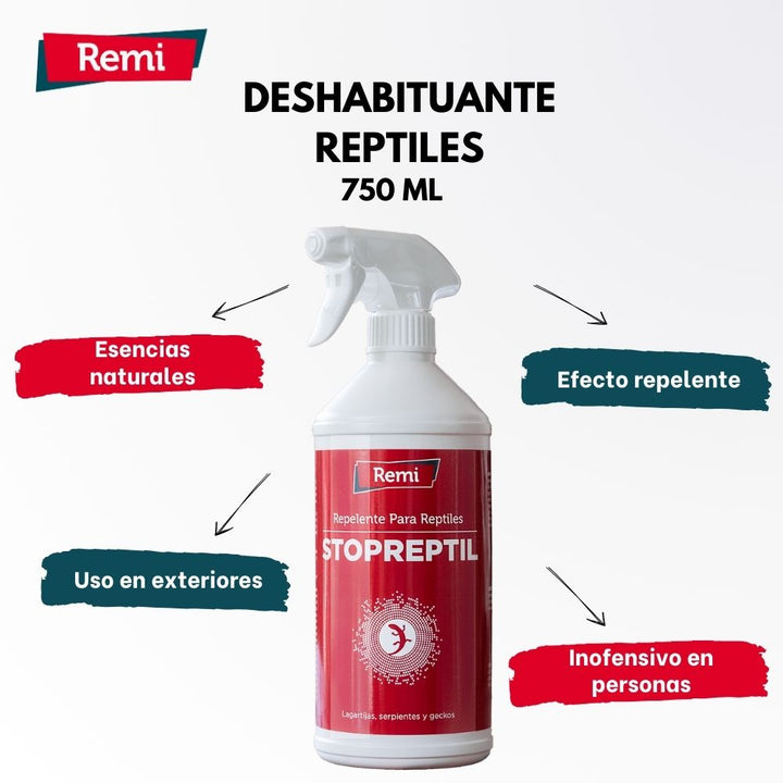 Remi - Repelente Reptiles Serpientes Lagartijas Salamanquesas