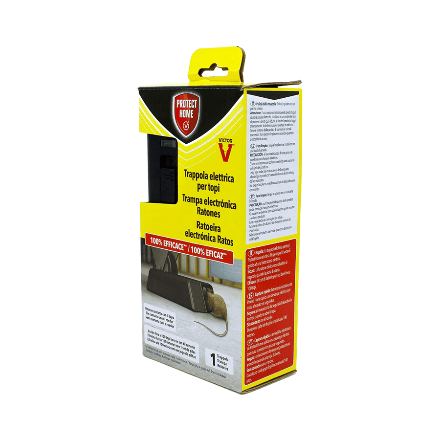 Trampa para ratones de madera p/3 - Control de plagas